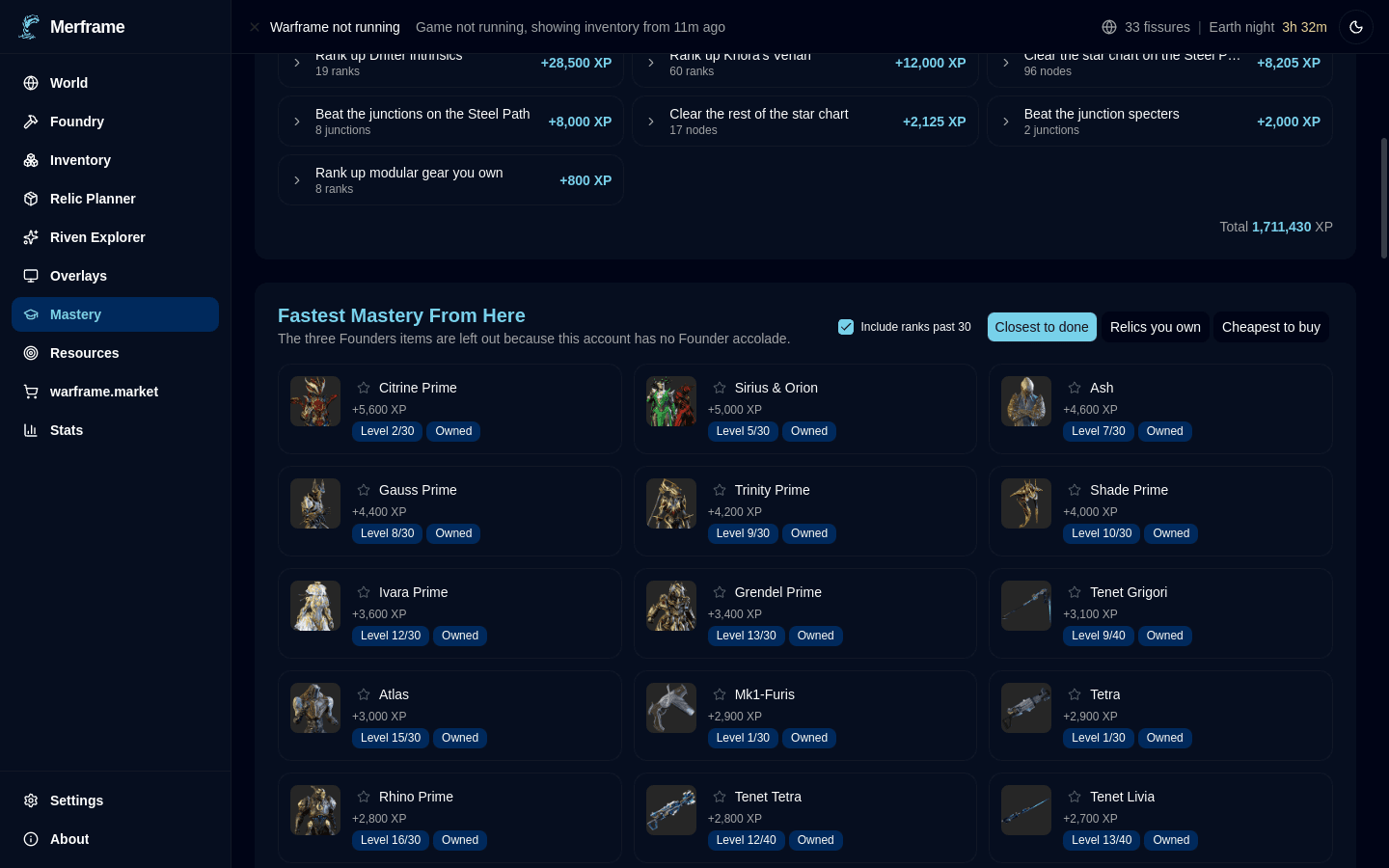 Mastery in Merframe
