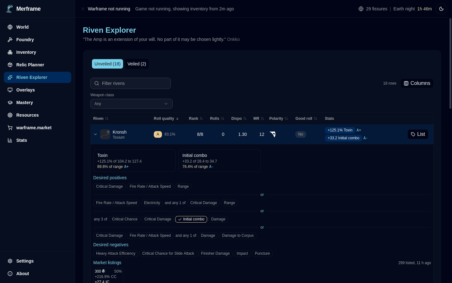 Riven Explorer in Merframe
